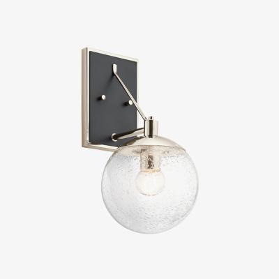 Olivia's Quintessentiale Marilyn Polished Nickel Wall Light