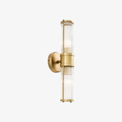 Olivia's Eichholtz Claridges Double Wall Lamp in Antique Brass
