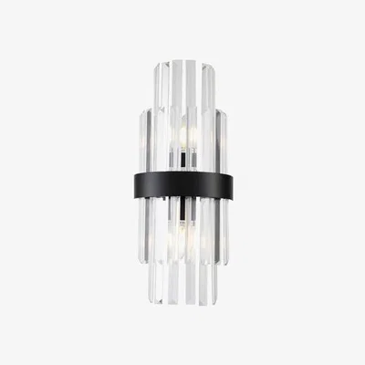 Olivia's Liang & Eimil Regency Matt Black Wall Light