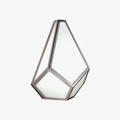 Olivia's Elstead Diamond 1 Wall Wall Light Polished Nickel