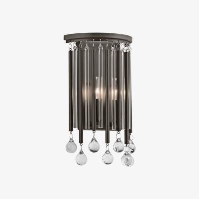 Olivia's Elstead Piper 2 Light Wall Light Espresso