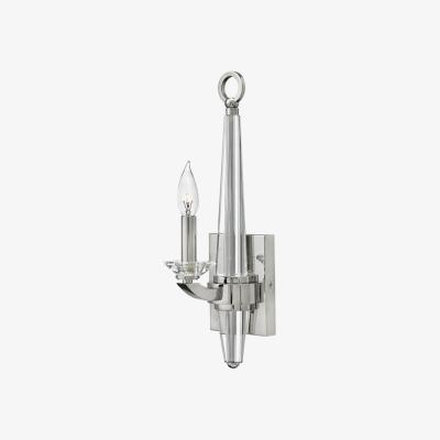 Olivia's Quintessentiale Ascher Polished Nickel 1 Wall Light