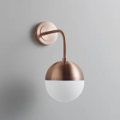 Olivia's Native Home Mayfair Rose Gold Wall Lamp