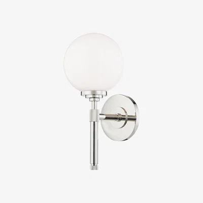 Olivia's Hudson Valley Lighting Bowery Steel 1 Light Bath Bracket