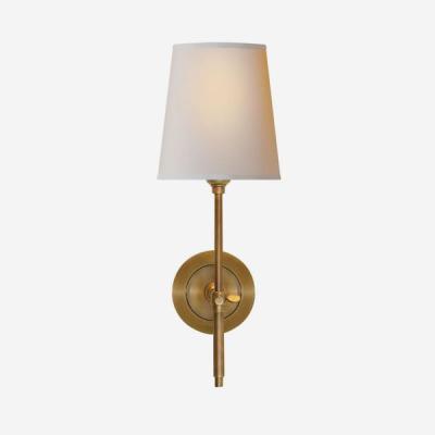 Olivia's Andrew Martin Bryant Wall Light Hand Rubbed Antique Brass