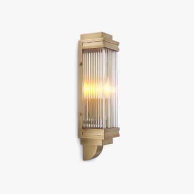 Olivia's Eichholtz Bassett Wall Lamp in Antique Brass