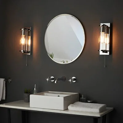 Olivia's Olivia's Christel Bathroom Wall Light in Chrome | Outlet