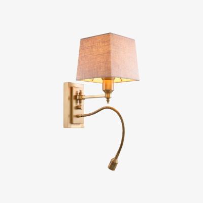 Olivia's Eichholtz Ellington Wall Lamp in Antique Brass