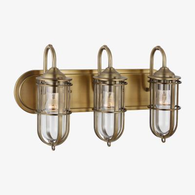 Olivia's Quintiesse Urban Restoration 3 Light Wall Light