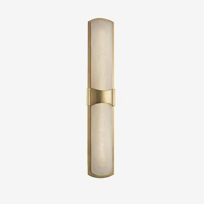 Olivia's Andrew Martin Valencia Wall Light Aged Brass / Large