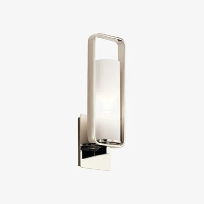 Olivia's Elstead City Loft 1 Light Wall Light Polished Nickel
