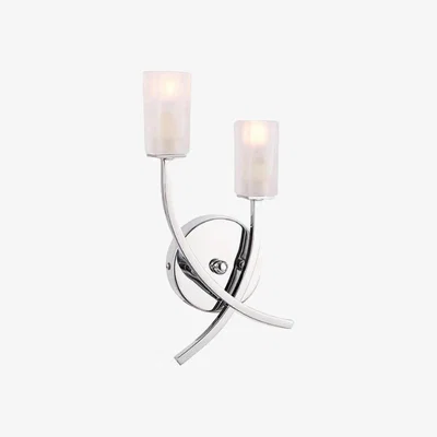 Perch and Parrow Addie Chrome Wall Light