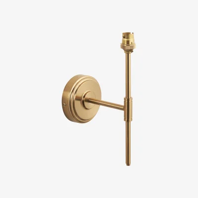 Perch and Parrow Donald T Bar Wall Fitting in Brushed Aged Brass