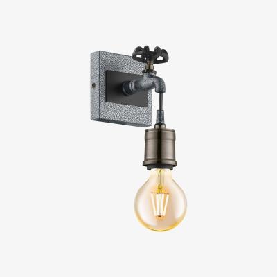 Pagazzi Goldcliff Antique Silver Faucet Wall Light