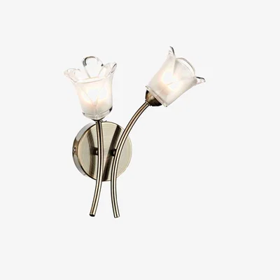 Pagazzi BEAUFORT 2-LIGHT WB AB/GLASS