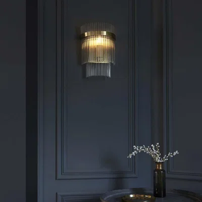 Pagazzi Marietta Antique Brass Wall Light