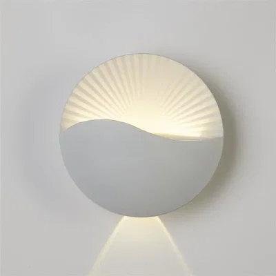 Pagazzi Sunrise White Wall Light