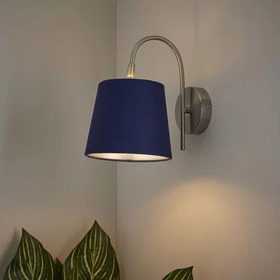 Pagazzi Maddie Satin Nickel Wall Light