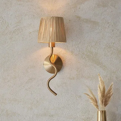 Pagazzi Wriggle Brass Wall Light