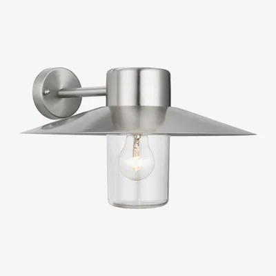 Pagazzi Fenwick Stainless Steel IP44 Outdoor Wall Light