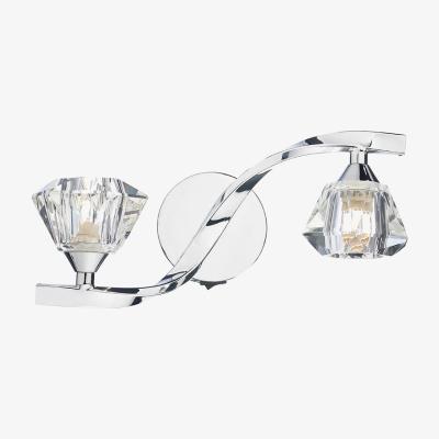 Pagazzi Ancona 2 Light Wall Light Polished Chrome