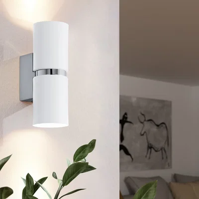 Pagazzi Passa 2-Light Silver LED Wall Light