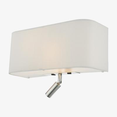 Pagazzi Ronda 3 Light Ivory With LED Reading Light Wall Light