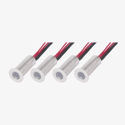 Pagazzi Microdisc LED plinth 4 light kit Cool White