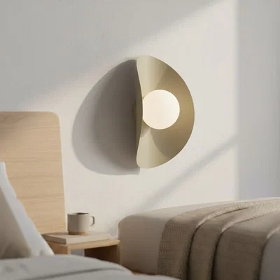 Pagazzi Fiero Wall Light Mocha & White
