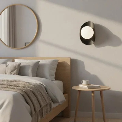 Pagazzi Fiero Wall Light Black & White