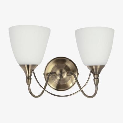 Pagazzi Madeline 2 Light Wall Bracket Antique Brass