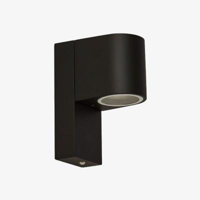 Pagazzi Dusk Till Dawn 1 Light Black IP44 Wall Light