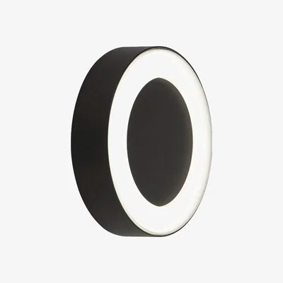Pagazzi Outdoor Circle LED Cool White Wall Light