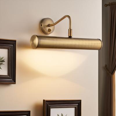 Pagazzi Turner 2 Light Antique Brass Picture Wall Light