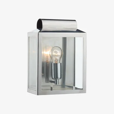 Pagazzi Notary Stainless Steel IP44 Wall Light