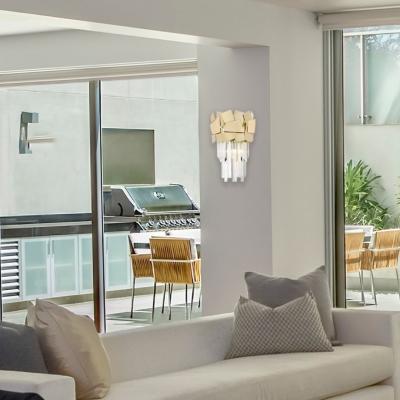 Pagazzi Celestia Gold Crystal Wall Light
