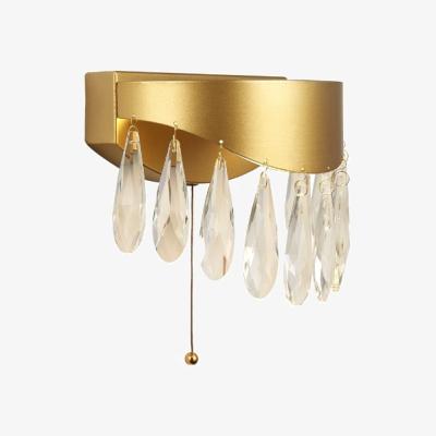 Pagazzi Jewel LED Gold Wall Light