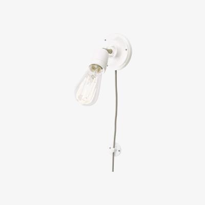 Pagazzi Sika 1 Light White Ceramic Wall Light