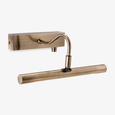 Pagazzi Picture LED Antique Brass Wall Light