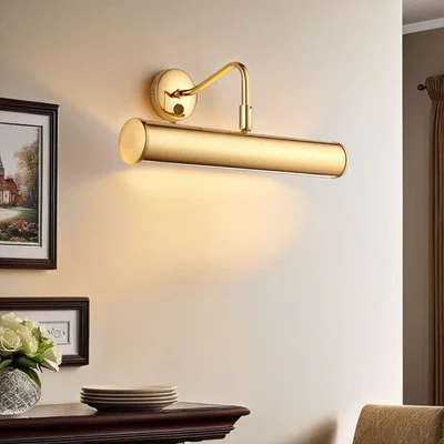 Pagazzi Turner 2 Light Gold Picture Wall Light