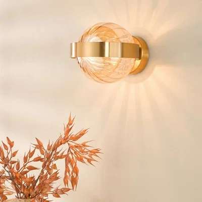 Pagazzi Ophira Antique Gold Wall Light