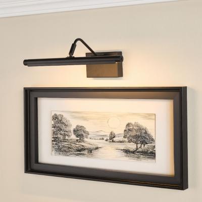 Pagazzi Tyrus Satin Black 35Cm LED Picture Light
