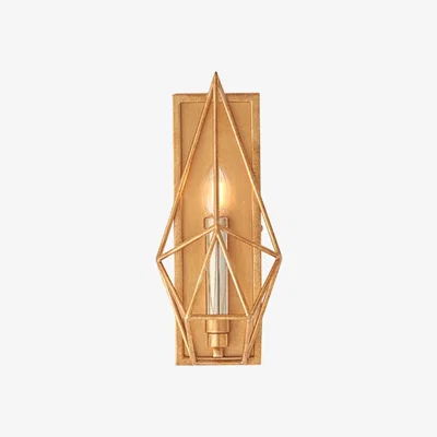Pagazzi Notario 1 Light Antique Gold Wall Bracket