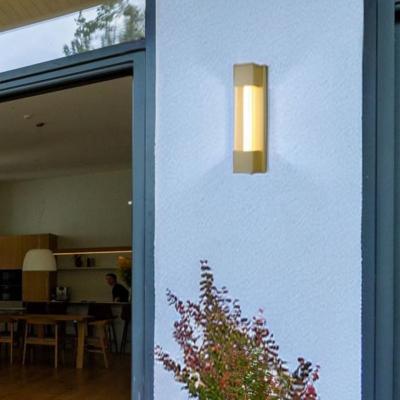 Pagazzi Sacramento Gold IP44 LED Wall Light