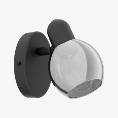 Pagazzi Pollica 1 Light Spotlight Black Wall Light