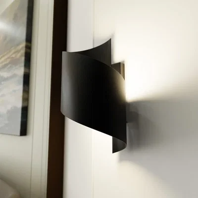 Pagazzi Spiner Wall Light Black