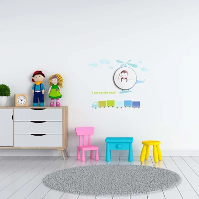 The Range Milagro Childrens Lamp Helicopter - White