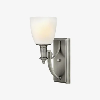 The Range Truman Wall Light Nickel - Nickel