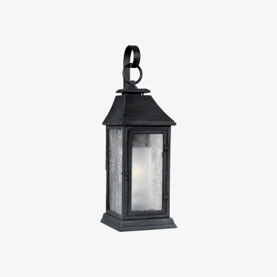 The Range Elstead Lighting Shepherd Wall  Light Grey A - Grey