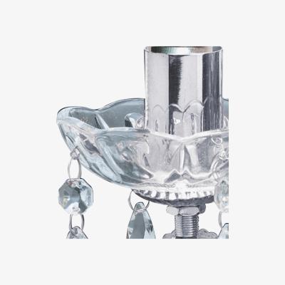 The Range Marie Therese 2 Light Wall Light - Silver